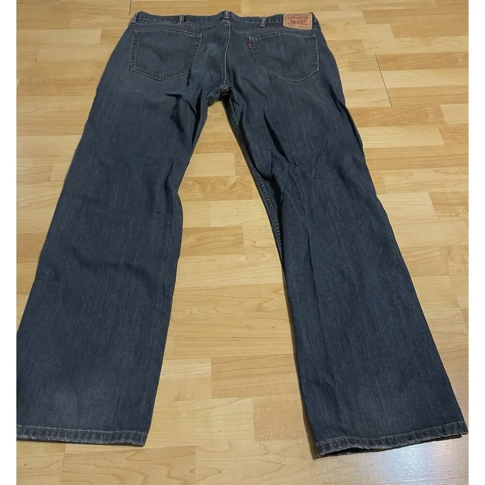 Levi's 559 Jeans Men's‎ 40X32 Dark Wash Straight Red Tab Blue Pre-Owned